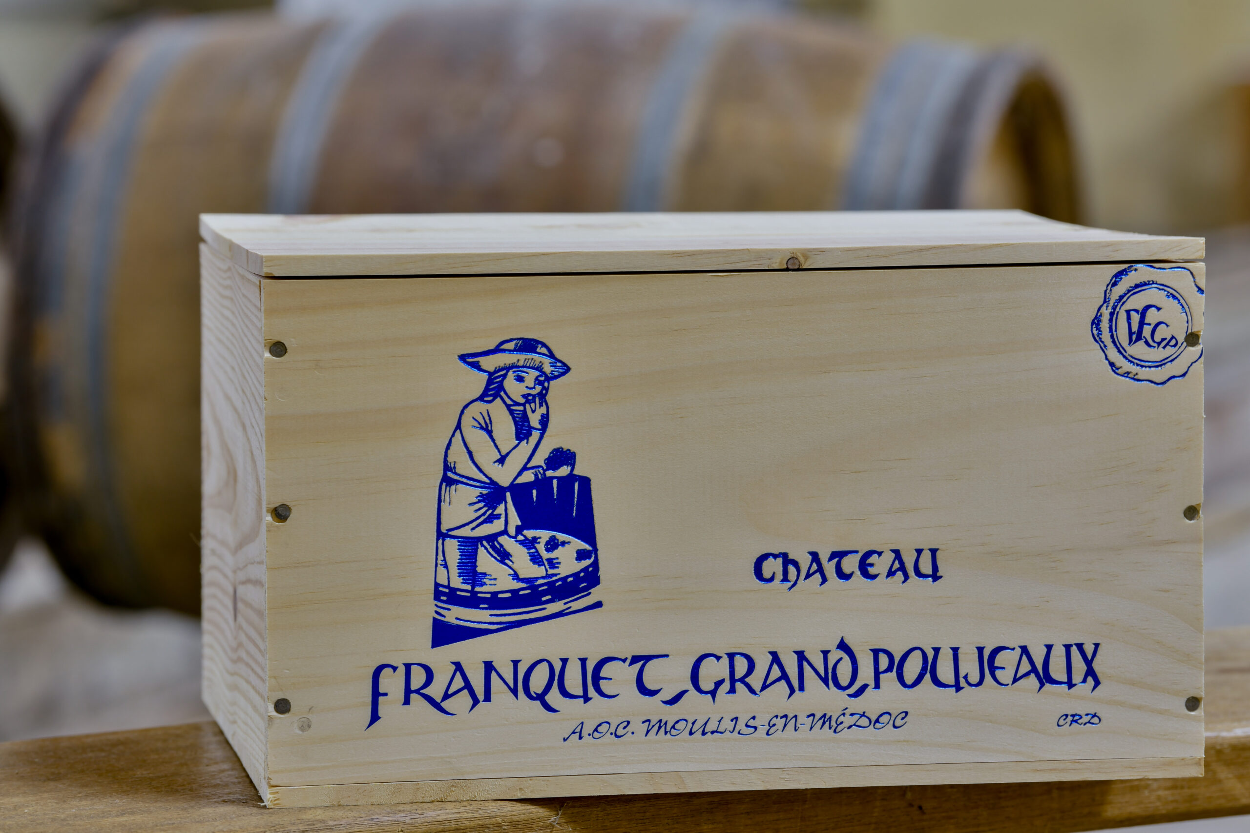 Coffret Chateau Franquet Grand Poujeaux 2020